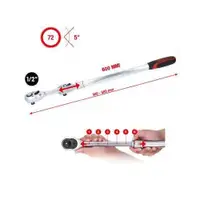 KS TOOLS 914.1205 1/2 Teleskop-Umschaltknarre,