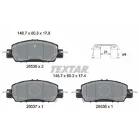 TEXTAR 2653601 PKW SBB