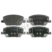 FEBI BILSTEIN 116381 Bremsbelagsatz für FIAT, JEEP