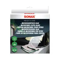 SONAX 04515410 Microfasertuch Glas 3 Stück