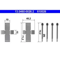 ATE 13.0460-0026.2 Belagsatz Zubehoer