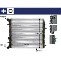 MAHLE CR 454 000S Kühlmittelkühler