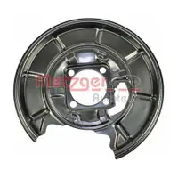 Spritzblech Bremsscheibe Metzger 6115037 Greenparts für Mercedes Benz