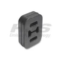 Halter Schalldämpfer Hjs 83 32 4001 für Fiat Rechts