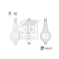 FEBI BILSTEIN 182227 Querlenker für FORD