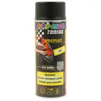 DUPLI COLOR 388033 DC SPRAYPLAST schwarz matt 400
