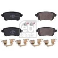 FEBI BILSTEIN 178904 Bremsbelagsatz für RENAULT, NISSAN