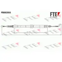 2x FTE Bremsseile Feststellbremse Scheibenbremse Hinterachse VW Transporter