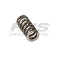 Feder Schalldämpfer Hjs 83 45 7668 für Mitsubishi Ausgang Eingang