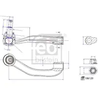 FEBI BILSTEIN 186129 Spurstangenendstück