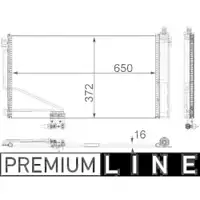 Kondensator Klimaanlage Mahle AC 448 000P Behr *** Premium Line *** für Reach