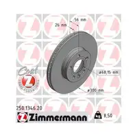 ZIMMERMANN Bremsscheiben 2 Stück z. Bsp. für VW