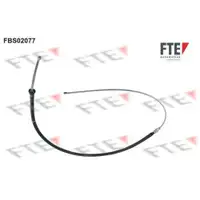 2x FTE Bremsseile Feststellbremse Trommelbremse Hinterachse Seat Ibiza Skoda