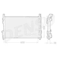 DENSO DRM17013 Kühler für MERCEDES-BENZ