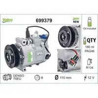 VALEO 699379 Kompressor AUDI A4