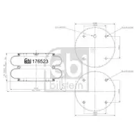 FEBI BILSTEIN 176523 Luftfederbalg