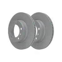 ATE 24.0124-0165.1 Bremsscheiben 2 Stück PORSCHE