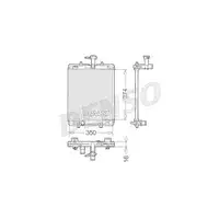 DENSO DRM21602 Kühler für PEUGEOT, TOYOTA, CITROËN
