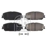 FEBI BILSTEIN 180958 Bremsbelagsatz für RENAULT