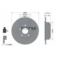 TEXTAR 92165803 Bremsscheiben 2 Stück HONDA