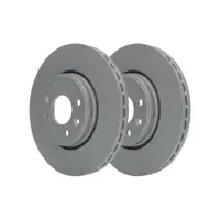 ATE 24.0124-0158.1 Bremsscheiben 2 Stück RENAULT