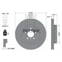 TEXTAR 92265725 Bremsscheiben 2 Stück vorne BMW