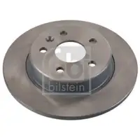 FEBI BILSTEIN 106490 Bremsscheiben 2 Stück hinten für OPEL