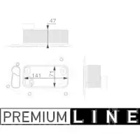 MAHLE CLC 79 000P Ölkühler für BMW