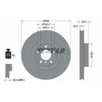 TEXTAR 92160905 Bremsscheiben 2 Stück vorne BMW