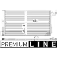 Kondensator Klimaanlage Mahle AC 29 000P Behr *** Premium Line *** für Ford