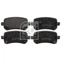 FEBI BILSTEIN 116060 Bremsbelagsatz für DODGE, CHRYSLER, FIAT