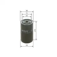 Ölfilter Bosch 0 451 203 234 für Nissan