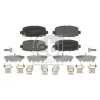 FEBI BILSTEIN 184237 Bremsbelagsatz für JEEP