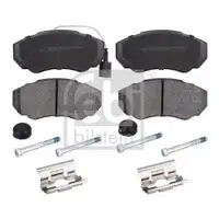 FEBI BILSTEIN 116049 Bremsbelagsatz für PEUGEOT, CITROËN, FIAT