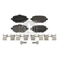FEBI BILSTEIN 184234 Bremsbelagsatz für OPEL, PEUGEOT, DS, CITROËN