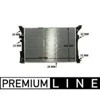 Kühler Motorkühlung Mahle CR 2170 000P Behr *** Premium Line ***