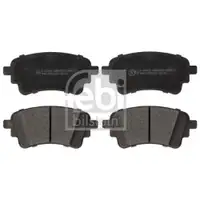 FEBI BILSTEIN 184231 Bremsbelagsatz für AUDI
