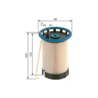 BOSCH F 026 402 248 Kraftstofffilter N2248 für AUDI