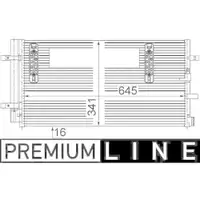 MAHLE AC 457 000P A/C-Kondensator