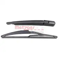 Wischarm Scheibenreinigung Metzger 2190135 für Citroën Hinten