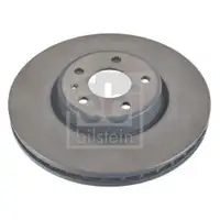 FEBI BILSTEIN 107505 Bremsscheiben 2 Stück vorn für AUDI