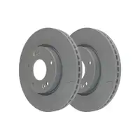 ATE 24.0126-0128.1 Bremsscheiben 2 Stück HYUNDAI