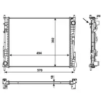 NRF 53992 Kühler