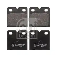FEBI BILSTEIN 116087 Bremsbelagsatz für JAGUAR, AUDI