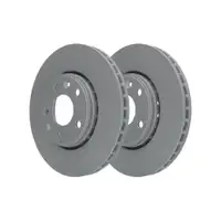 ATE 24.0126-0158.1 Bremsscheiben 2 Stück RENAULT