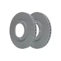 ATE 24.0124-0189.1 Bremsscheiben 2 Stück PORSCHE