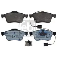 FEBI BILSTEIN 116104 Bremsbelagsatz für OPEL, FIAT, LANCIA