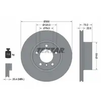 TEXTAR 92238505 Bremsscheiben 2 Stück BMW