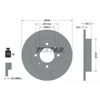 TEXTAR 92117103 Bremsscheiben 2 Stück HYUNDAI