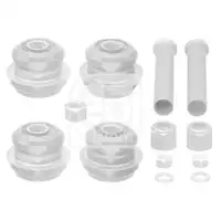 FEBI BILSTEIN 09674 Querlenkerlagersatz für MERCEDES-BENZ
